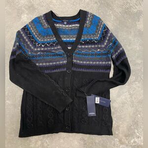 Tommy Hilfiger Black Striped Cardigan
